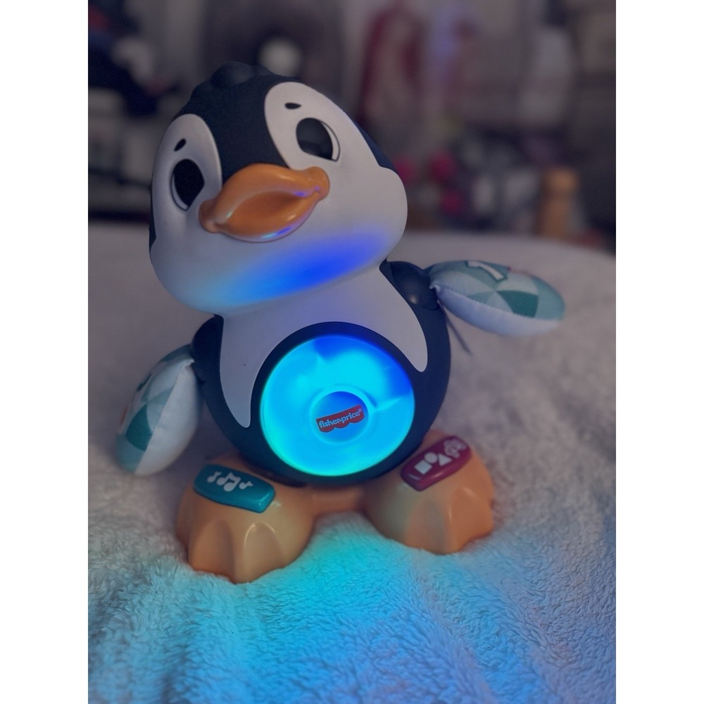 Fisher Price Linkimals Cool Beats Penguin Musical Infant Toy w/ batteries-TESTED - Picture 2 of 14